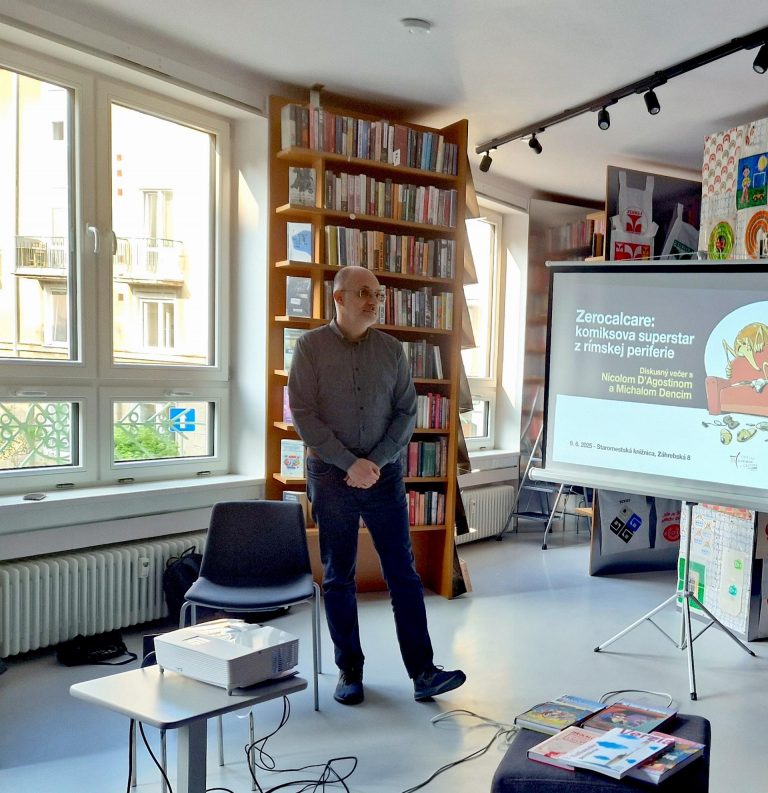 Zerocalcare. Komiksová superstar z rímskej periférie - Nicola D'Agostino- Ph: Jana Slezáková