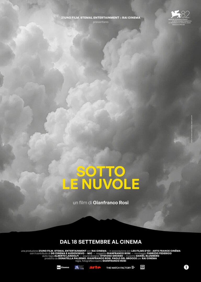 sotto le nuvole poster